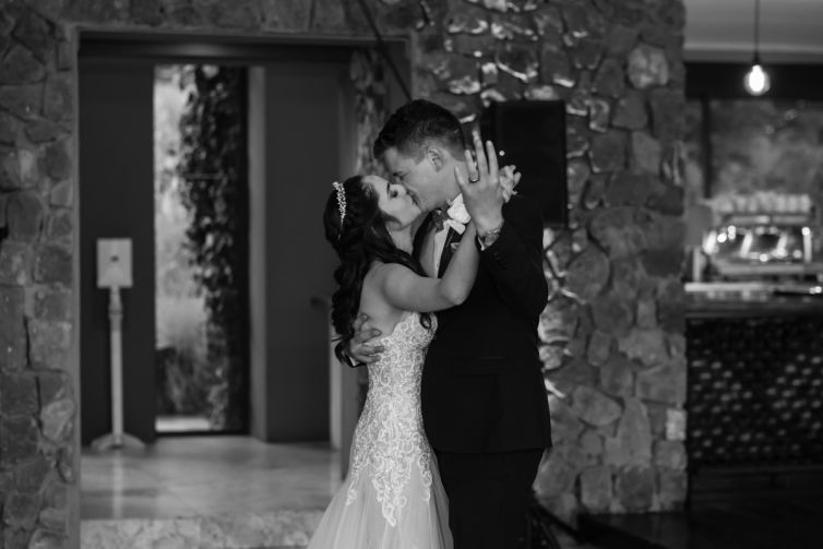 Mikayla and Etienne Red Ivory Wedding Black and White Photos-100
