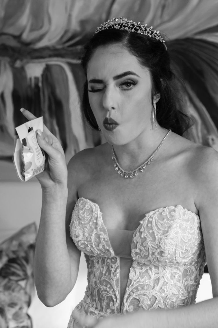 Mikayla and Etienne Red Ivory Wedding Black and White Photos-33